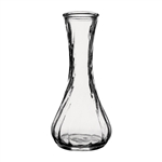 Swirl Bud Vase - Crystal - 6" (Case of 24)