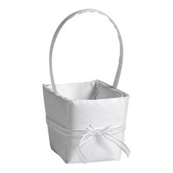 Round Flowergirl Basket