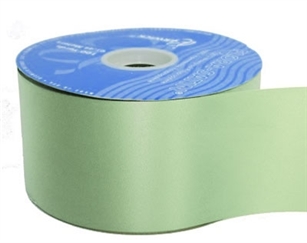 Ribbon #40 Mint Green Florasatin 100 Yd