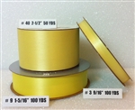 Ribbon #3 Satin Maize Berwick 100Yd Pk 1