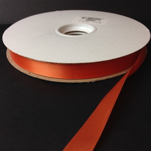 Ribbon #3 Satin Orange Berwick 100Yd Pk 1