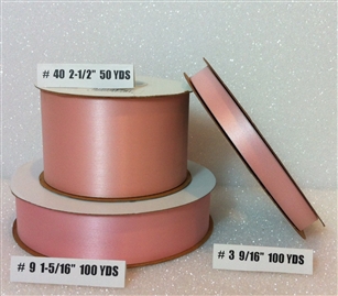 Ribbon #40 Satin Baby Pink Berwick 50 Yd Pk 1