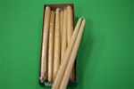 12" Taper Candle-Colonial Ivory (Pack of 12)