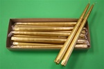 12" Taper Candle-Gold (Pack of 12)