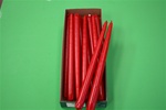 12" Taper Candle-Red (Pack of 12)