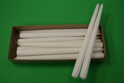 12" Taper Candle-White (Pack of 12)