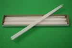 16" Taper Candle-White (Pack of 12)