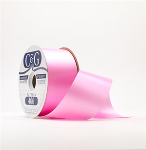 Ribbon #9 Hot Pink Florasatin Cg 100 Yd