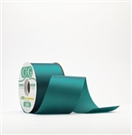 Ribbon #3 Satin Teal 100 Yd Pk 1