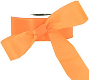 Ribbon #40 Satin Apricot 50 Yd Pk 1