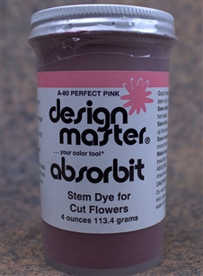 Design Master Absorbit Stem Dye - Perfect Pink