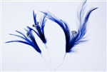 Flutterz Feather Pick with rhinestone - Navy Blue (Pack of 3)