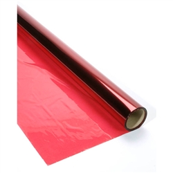 Red Cellophane Wrap - 40" x 100 feet