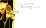 "Hope You're Feeling Better" Enclosure Cards (pack of 50)
