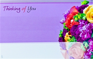 "Thinking of You" Arrangement Enclosure Cards (pack of 50)
