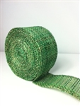Ribbon Burlap Apple Green 2-1/2" X 10 Yard
