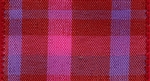 Ribbon #40 Wired Scarlet Pink Chic Plaid 018 50Yd