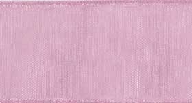 Ribbon #9 Mauve Organdy Sheer Mauve 021 100 Yd