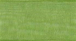 Ribbon #9 Apple Green Organdy Sheer 137 100 Yd