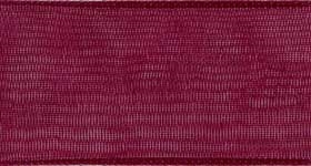 Ribbon #9 Burgundy Organdy Sheer 18 100 Yd