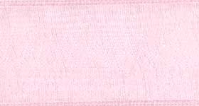 Ribbon #9 Light Pink Organdy Sheer 20 100 Yd