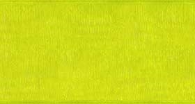 Ribbon #9 Lime Green Organdy Sheer 27 100 Yd