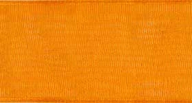 Ribbon #9 Orange Organdy Sheer 620 100 Yd