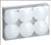 2" Floating Candle (Pack of 6) - White