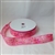 Ribbon #9 Floral Spring Pink Wire Edge 1313V 50Y