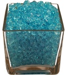 Bright Blue Acrylic Gems 1.5cm