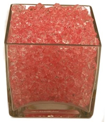 Pink Acrylic Vase Filler