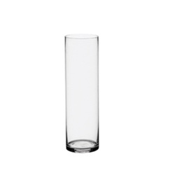 Cylinder Glass Vase 5x18