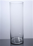 Cylinder Glass Vase 8x24