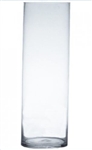 Cylinder Glass Vase 8x32"h