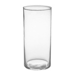 Cylinder Glass Vase 4x8