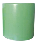 Ceramic Cylinder Vase 7x7 - Green