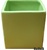 Ceramic Cube Vase 8x8x8 - Green