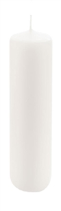 Pillar Candle 3"x12"H - White