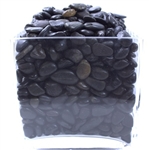 Black Polished Pebbles (10lb bag)
