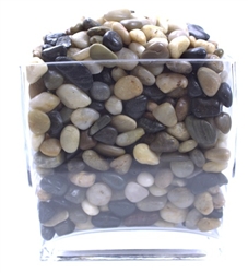 Assorted Polished Pebbles (10lb Bag)