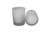 Votive with Candle - Frosted (Case of 25)