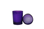 Votive with Candle - Purple (Case of 25)