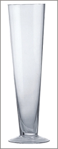 Tapered Glass Vase 16"
