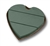 24" OASIS® Mache Solid Heart, 4 case