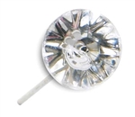 LOMEY™ Diamante Pin, Clear, 1,000/case