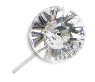 LOMEY™ Diamante Pin, Clear, 100 pack