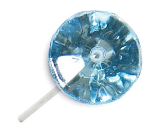 LOMEY™ Diamante Pin, Light Blue, 100 pack