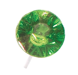 LOMEY™ Diamante Pin, Apple Green, 100 pack