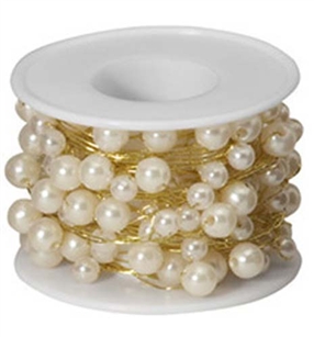 OASIS™ Beaded Wire, Ivory, 10/case