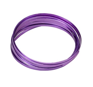 3/16" OASIS™ Flat Wire, Purple, 1 pack